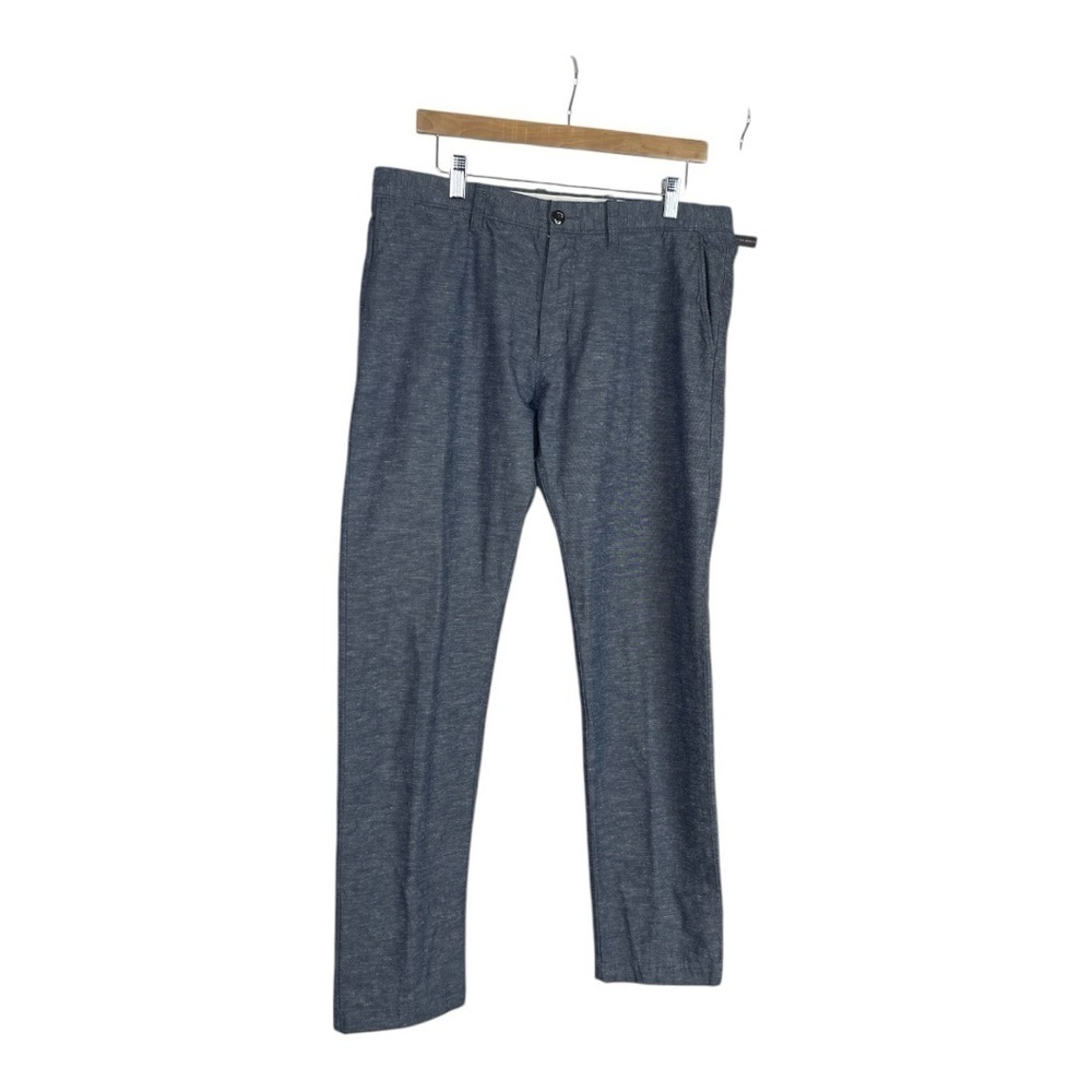 J. Crew 484 Slim-fit chino pant in stretch slub cotton blend 34x34 - Picture 3 of 12